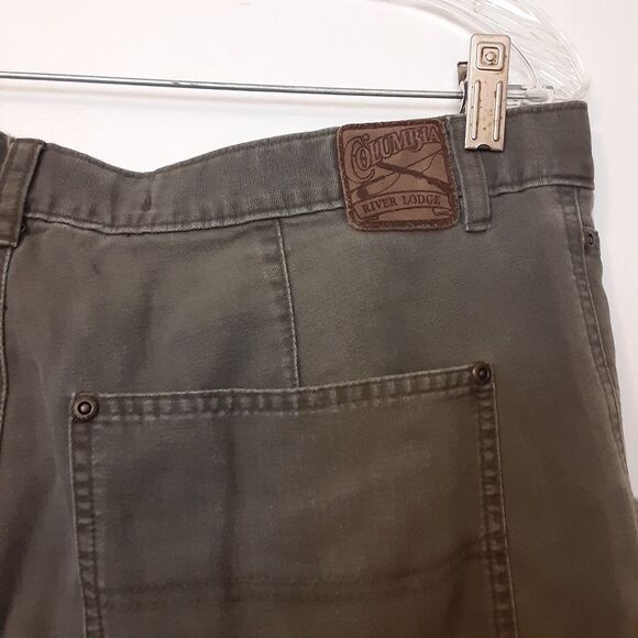 Columbia River Lodge Outdoor Hunting Utility Pants Men's 34x32 Green - Picture 9 of 12